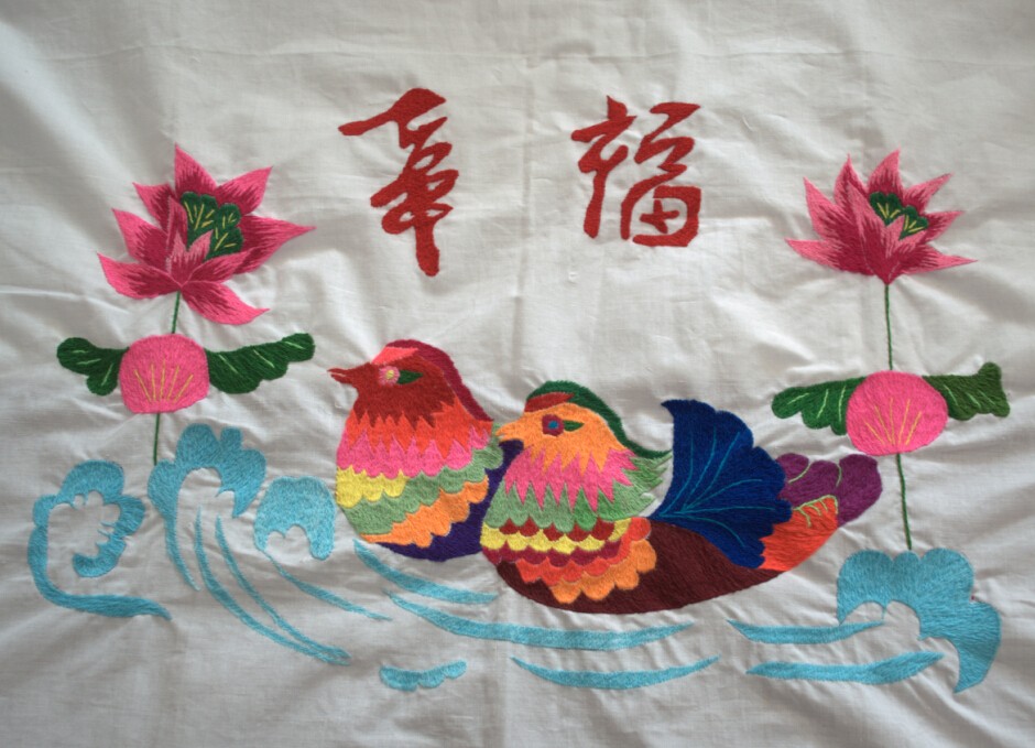 县残疾人手工艺作品